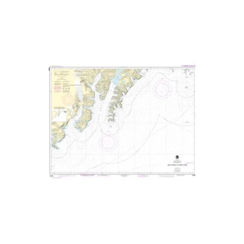 Nautical chart NOAA - 16681 - Seal Rocks to Gore Point