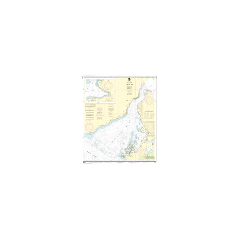Carte marine NOAA - 16761 - Baie de Yakutat - Port de Yakutat