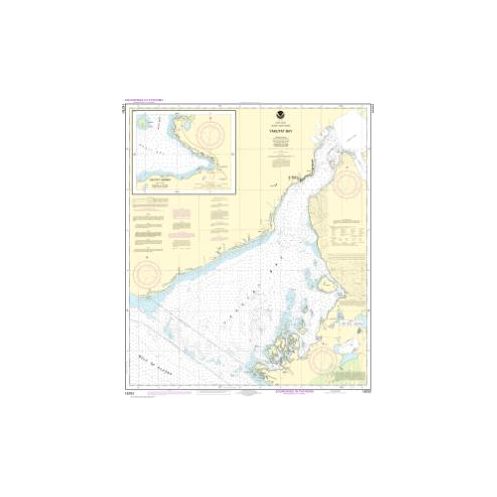 Carte marine NOAA - 16761 - Baie de Yakutat - Port de Yakutat