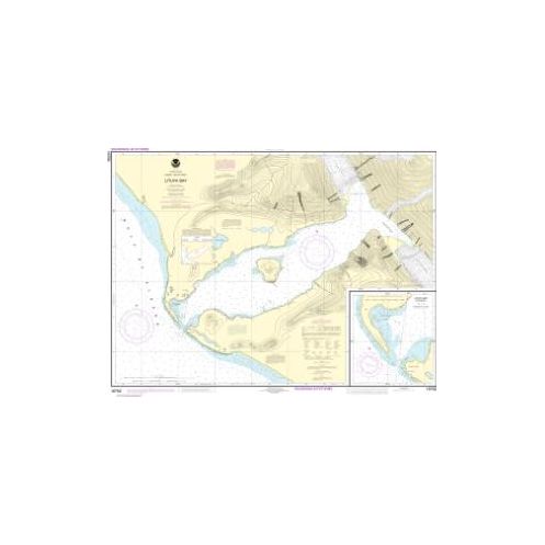 Nautical chart NOAA - 16762 - Lituya Bay - Lituya Bay Entrance