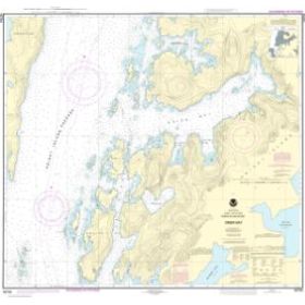 Nautical chart NOAA - 16704 - Drier Bay