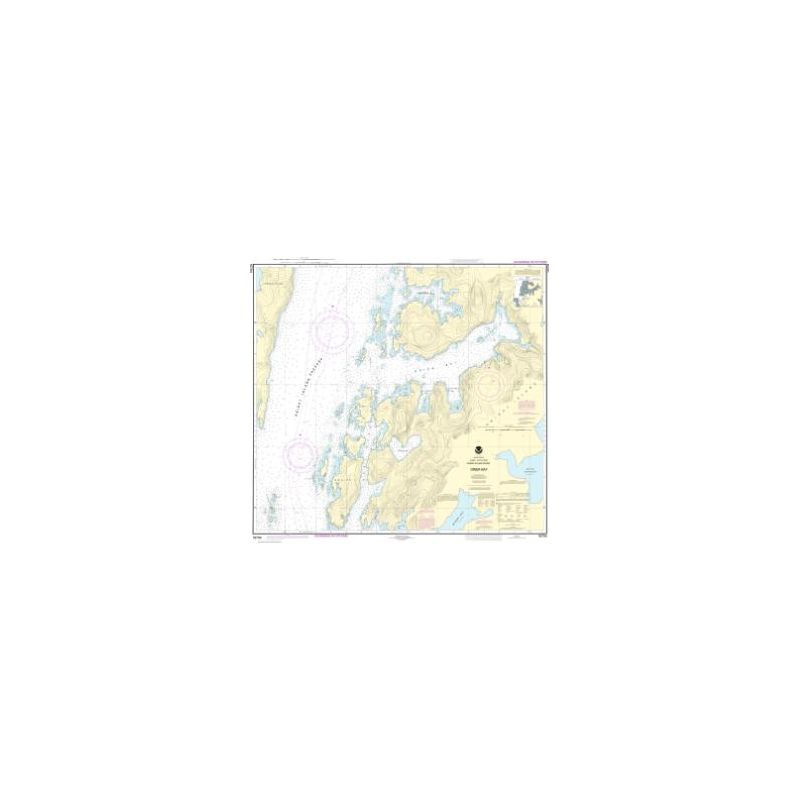 Carte marine NOAA - 16704 - Baie Drier