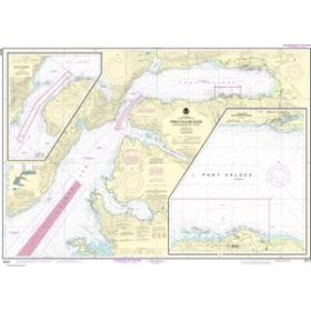 Nautical chart NOAA - 16707 - Prince William Sound-Valdez Arm and Port Valdez - Valdez Narrows - Valdez and Valdez Marine Term
