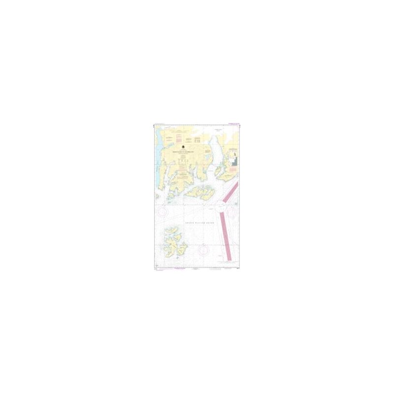 Nautical chart NOAA - 16713 - Naked Island to Columbia Bay