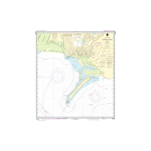 Carte marine NOAA - 16723MB - Controller Bay