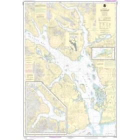 Nautical chart NOAA - 17318 - Glacier Bay - Bartlett Cove