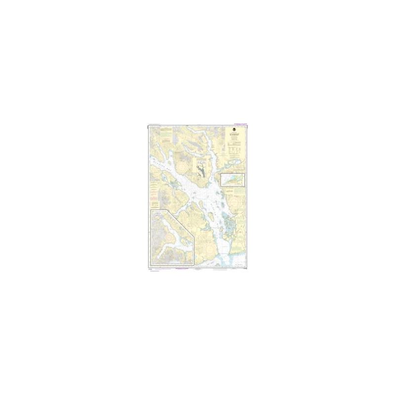 Nautical chart NOAA - 17318 - Glacier Bay - Bartlett Cove