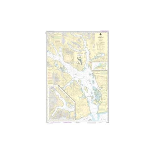 Nautical chart NOAA - 17318 - Glacier Bay - Bartlett Cove