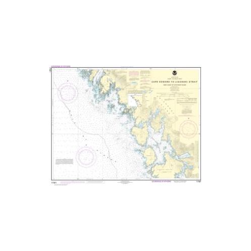 Nautical chart NOAA - 17321 - Cape Edward to Lisianski Strait