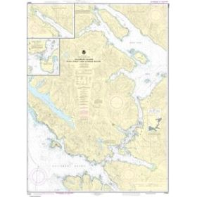 Nautical chart NOAA - 17323 - Salisbury Sound-Peril Strait and Hoonah Sound - Sergius Narrows