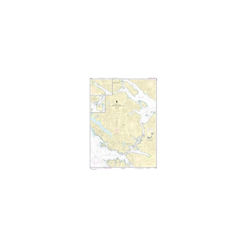 Nautical chart NOAA - 17323 - Salisbury Sound-Peril Strait and Hoonah Sound - Sergius Narrows
