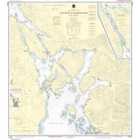 Nautical chart NOAA - 17324 - Sitka Sound to Salisbury Sound-Inside Passage - Neva Strait-Neva Pt. to Zeal Pt.