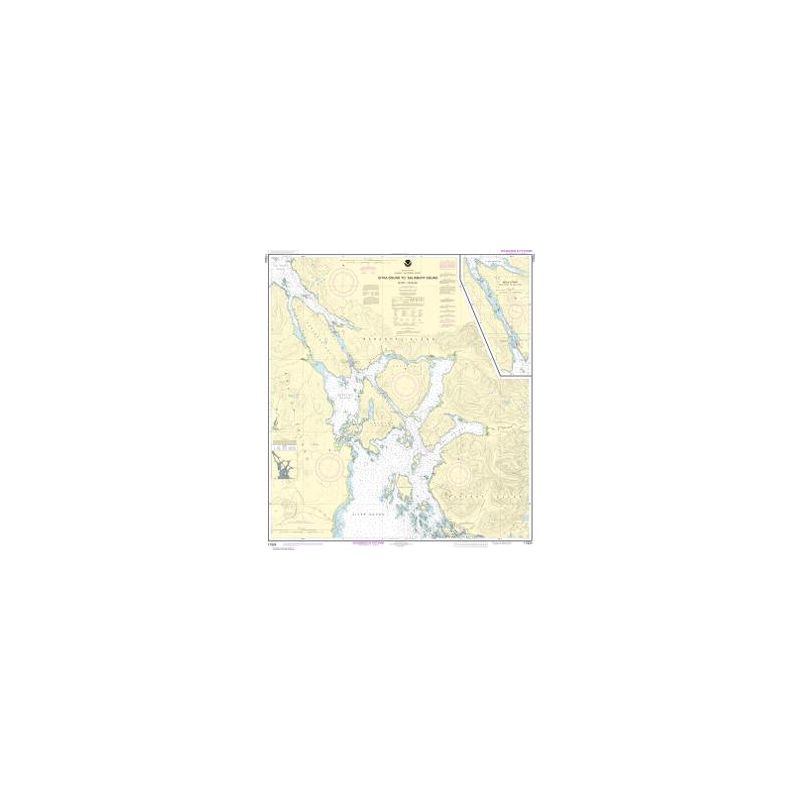 Nautical chart NOAA - 17324 - Sitka Sound to Salisbury Sound-Inside Passage - Neva Strait-Neva Pt. to Zeal Pt.
