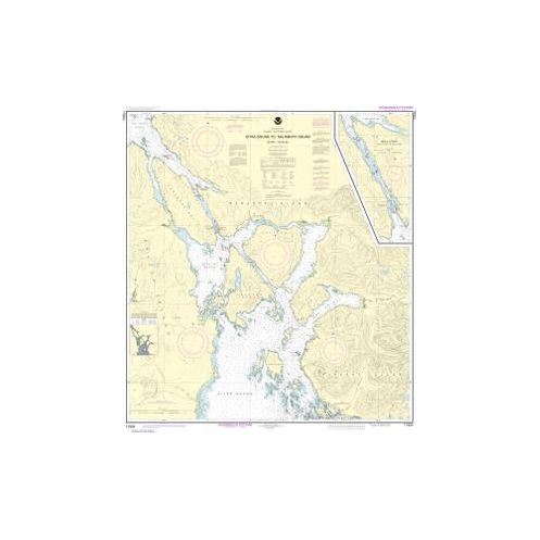 Nautical chart NOAA - 17324 - Sitka Sound to Salisbury Sound-Inside Passage - Neva Strait-Neva Pt. to Zeal Pt.