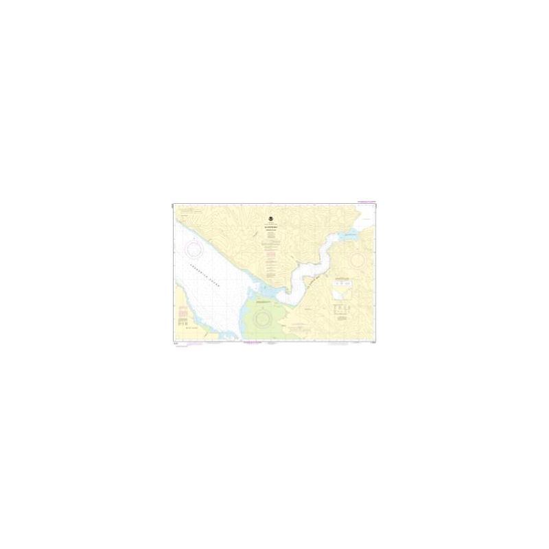 Carte marine NOAA - 17377 - Baie de Le Conte
