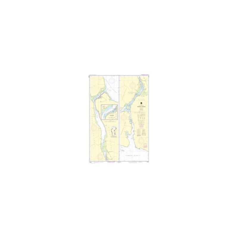 Nautical chart NOAA - 17375 - Wrangell Narrows - Petersburg