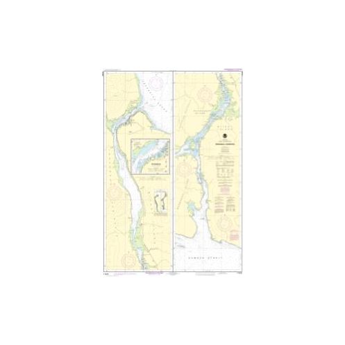 Nautical chart NOAA - 17375 - Wrangell Narrows - Petersburg