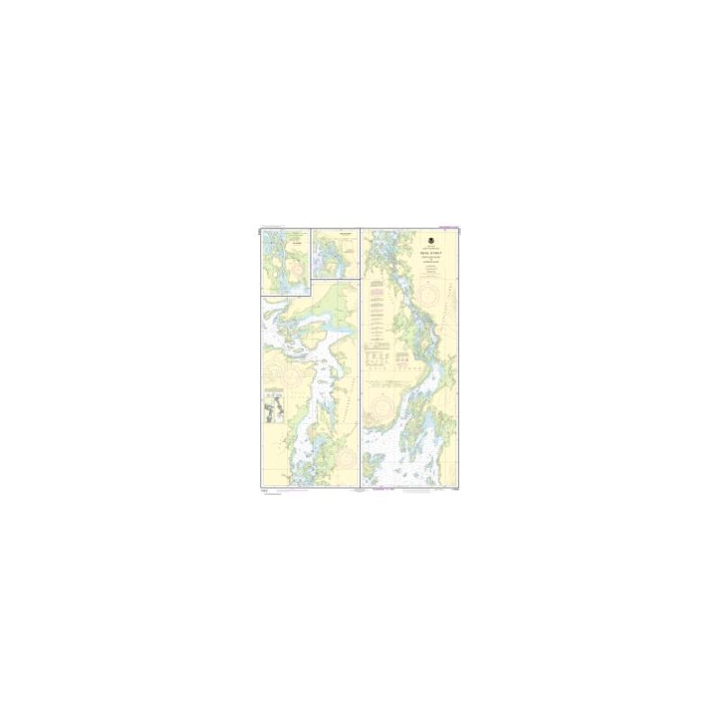 Nautical chart NOAA - 17372 - Keku Strait-Monte Carlo Island to Entrance Island - The Summit - d'oeils Elbow