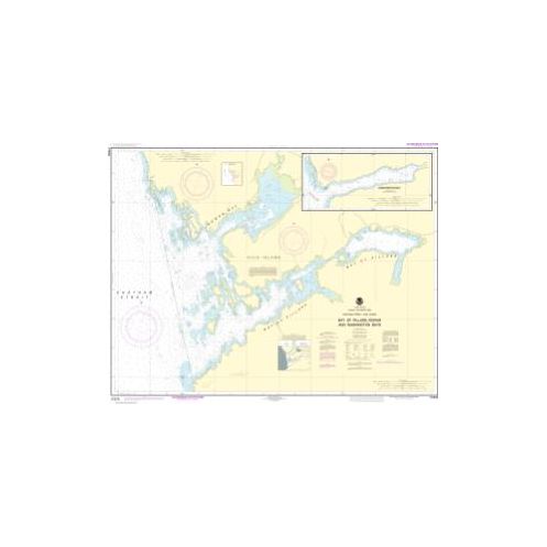 Nautical chart NOAA - 17370 - Bay of Pillars-Rowan Bay and Washington Bays - Washington Bay
