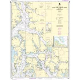 Nautical chart NOAA - 17360 - Etolin Island to Midway Islands including Sumner Strait - Holkham Bay - Big Castle Island