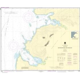 Nautical chart NOAA - 17341 - Baie Whitewater et baie Chaik, détroit de Chatham