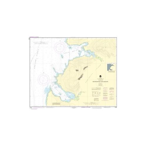 Nautical chart NOAA - 17341 - Baie Whitewater et baie Chaik, détroit de Chatham