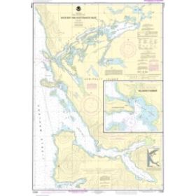 Nautical chart NOAA - 17339 - Baie Hood et anse Kootznahoo - Détroit de Chatham - Port de Killisnoo