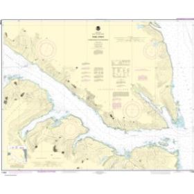 Carte marine NOAA - 17338 - Détroit de Peril - Détroit de Hoonah - Détroit de Chatham