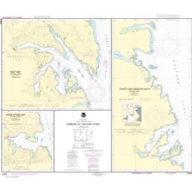 Nautical chart NOAA - 17337 - Ports du détroit de Chatham - Baie Kelp - Baie Warm Spring - Baies Takatz et Kasnyku