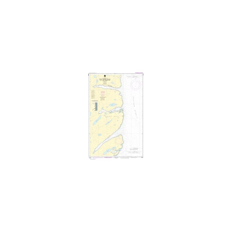 Carte marine NOAA - 17333 - Détroit de Chatham - Ports Herbert, Walter, Lucy et Armstrong