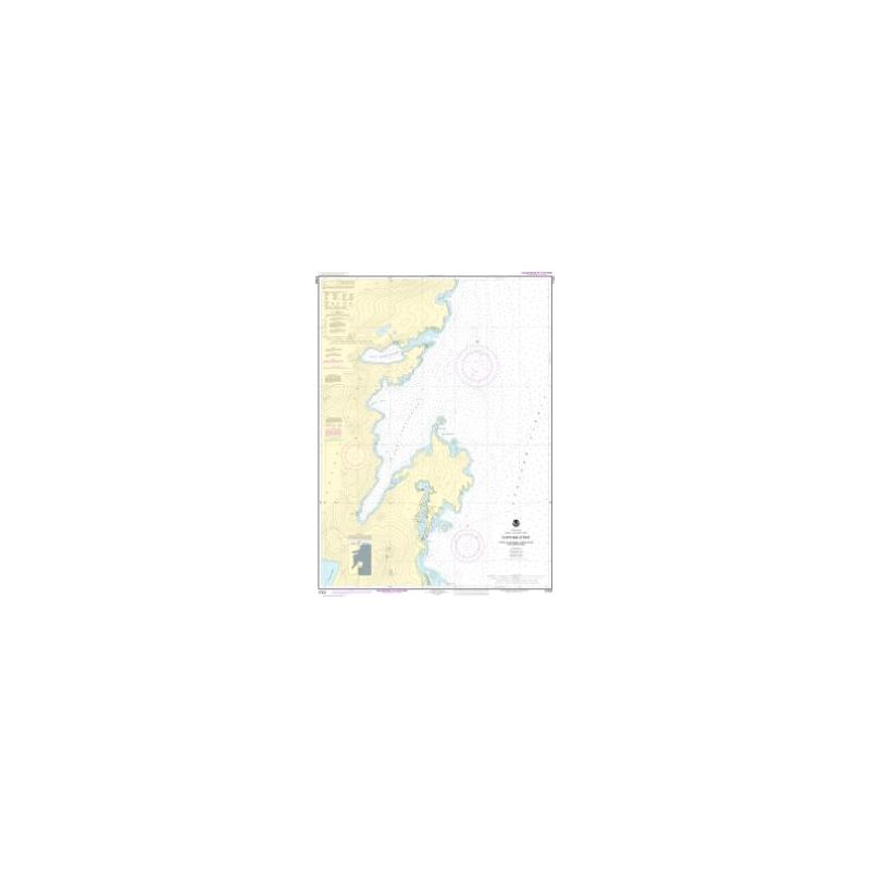 Nautical chart NOAA - 17331 - Ports du détroit de Chatham Alexander, Conclusion et Armstrong
