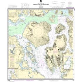 Nautical chart NOAA - 17382 - Zarembo Island and Approaches - Steamer Bay - Burnett Inlet-Etolin Island