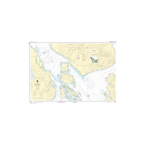 Carte marine NOAA - 17383 - Passage Snow - Du récif Key à Pt. Colpoys