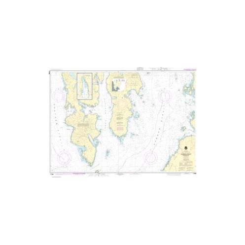 Carte marine NOAA - 17386 - Détroit de Sumner - Partie sud
