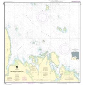 Carte marine NOAA - 17401 - Baie du Lac et ses abords - Détroit de Clarence
