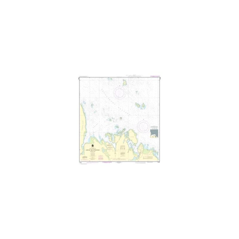 Nautical chart NOAA - 17401 - Lake Bay and Approaches-Clarence Strait