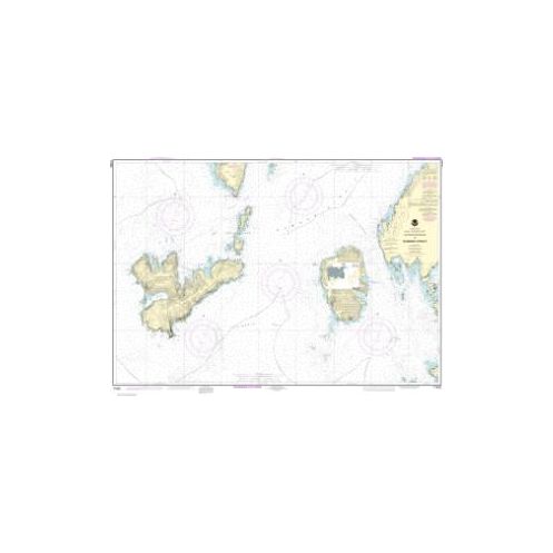 Nautical chart NOAA - 17402 - Southern Entrances to Sumner Strait