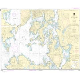 Carte marine NOAA - 17403 - Entrée Davidson et détroit de Sea Otter - Baie d'Edna