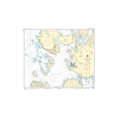 Carte marine NOAA - 17404 - Du chenal San Christoval au cap Lynch