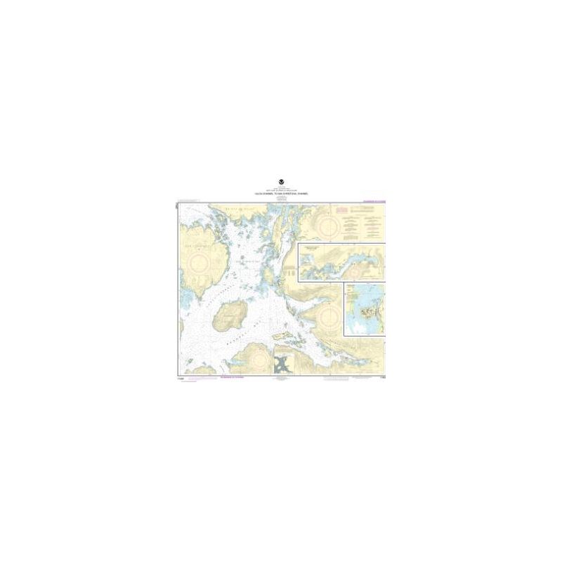 Nautical chart NOAA - 17405 - Ulloa Channel to San Christoval Channel - North Entrance-Big Salt Lake - Shelter Cove