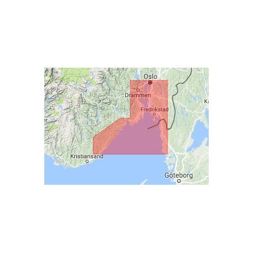 C-map M-EN-M584-MS Oslofjorden