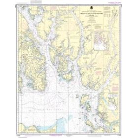 Nautical chart NOAA - 17420 - Hecate Strait to Etolin Island including Behm and Portland Canals