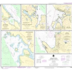 Nautical chart NOAA - 17423 - Harbor Charts-Clarence Strait and Behm Canal - Union Bay-Cleveland Peninsula - Naha Bay-Revillag