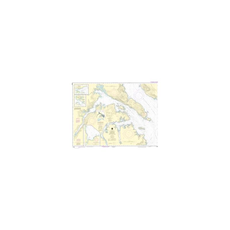 Nautical chart NOAA - 17426 - Kasaan Bay-Prince of Wales Island - Clark Bay - Hollis Anchorage-Eastern Part - Lyman Anchorage
