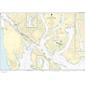Nautical chart NOAA - 17428 - Revillagigedo Channel-Nichols Passage and Tongass Narrows - Seal Cove - Ward Cove
