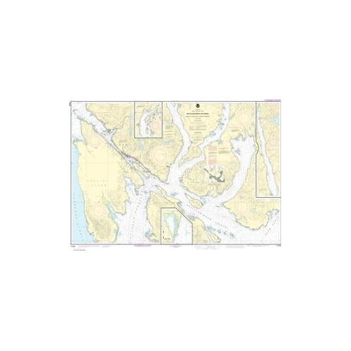 Nautical chart NOAA - 17428 - Revillagigedo Channel-Nichols Passage and Tongass Narrows - Seal Cove - Ward Cove