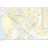 Nautical chart NOAA - 17428 - Revillagigedo Channel-Nichols Passage and Tongass Narrows - Seal Cove - Ward Cove