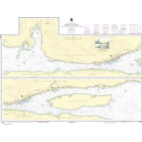 Carte marine NOAA - 17430 - Du passage Tongass, y compris l'anse Ward, au port de Ketchikan