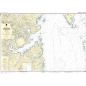 Nautical chart NOAA - 17432 - Clarence Strait and Moira Sound