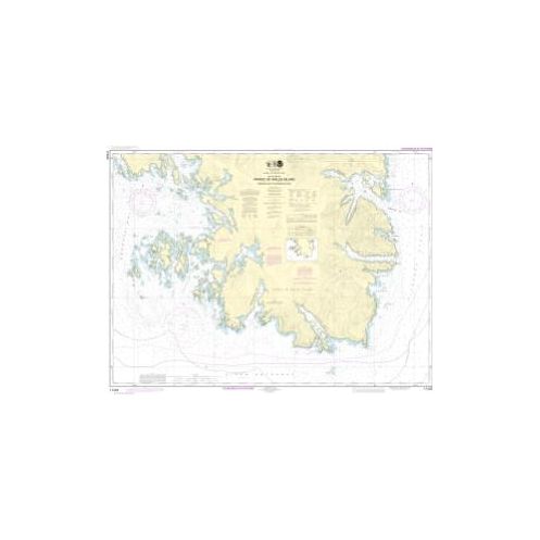 Carte marine NOAA - 17433 - Île du Prince-de-Galles - Baie Kendrick à Shipwreck Point